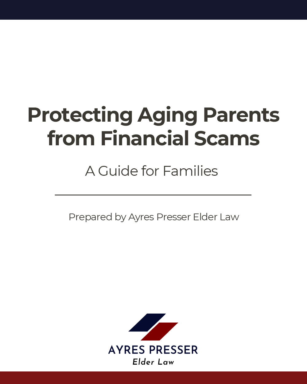 Protecting Aging Parents from Financial Scams Protecting Aging Parents from Financial Scams